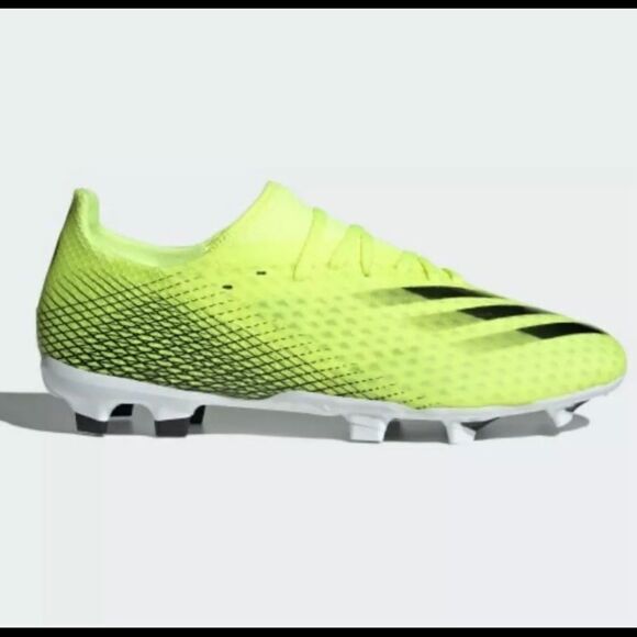 Adidas X Ghosted.3 FG Neon‎ Soccer Cleats FW6948 Men's - Picture 1 of 6